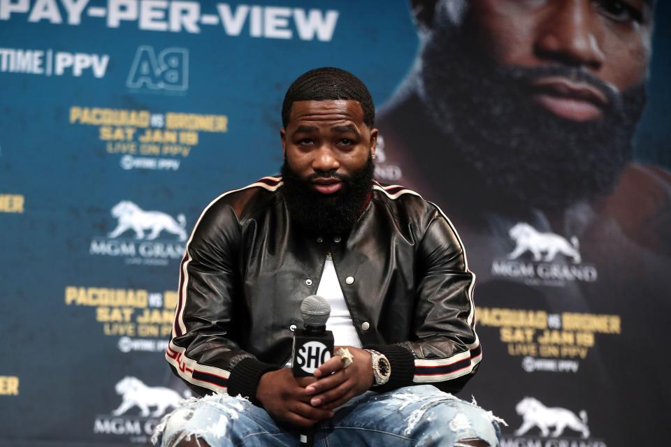 Adrien Broner failed to appear in court, and now has to pay over $800,000 to a woman who accused him of sexually assaulting her in a nightclub. (Photo by Atilgan Ozdil/Anadolu Agency/Getty Images)