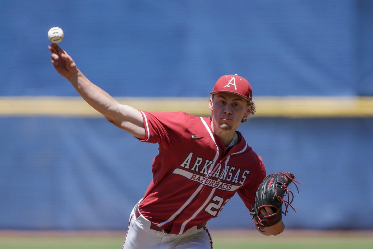 Arkansas baseball pitcher Jaxon Wiggins to miss 2023 season with torn UCL