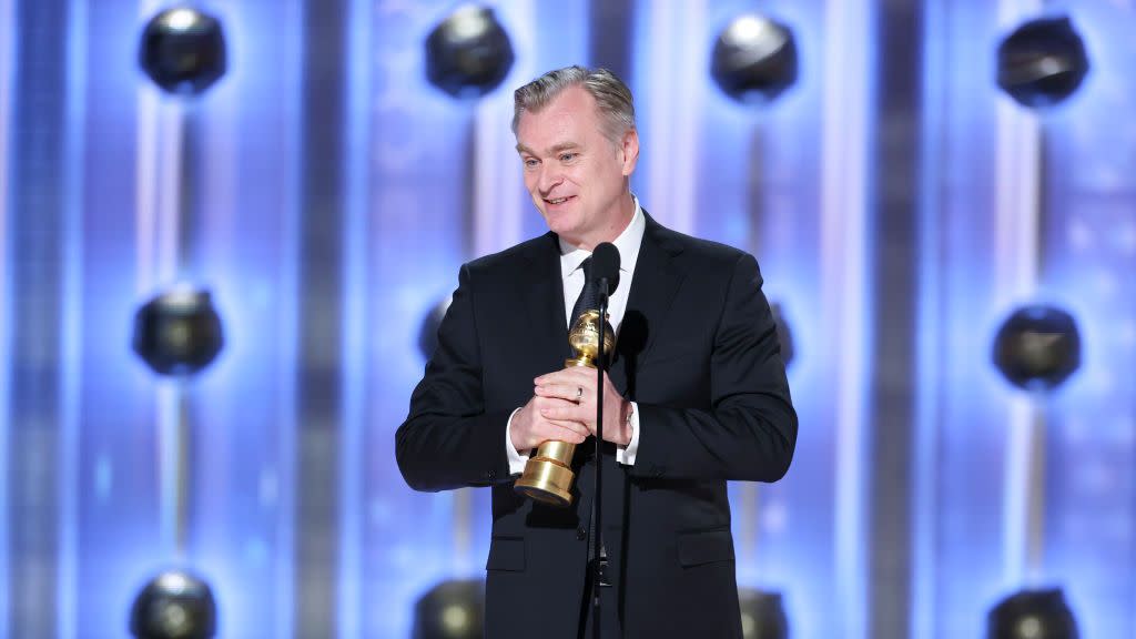 Christopher Nolan Wins Best Director Golden Globe as 'Oppenheimer' Director