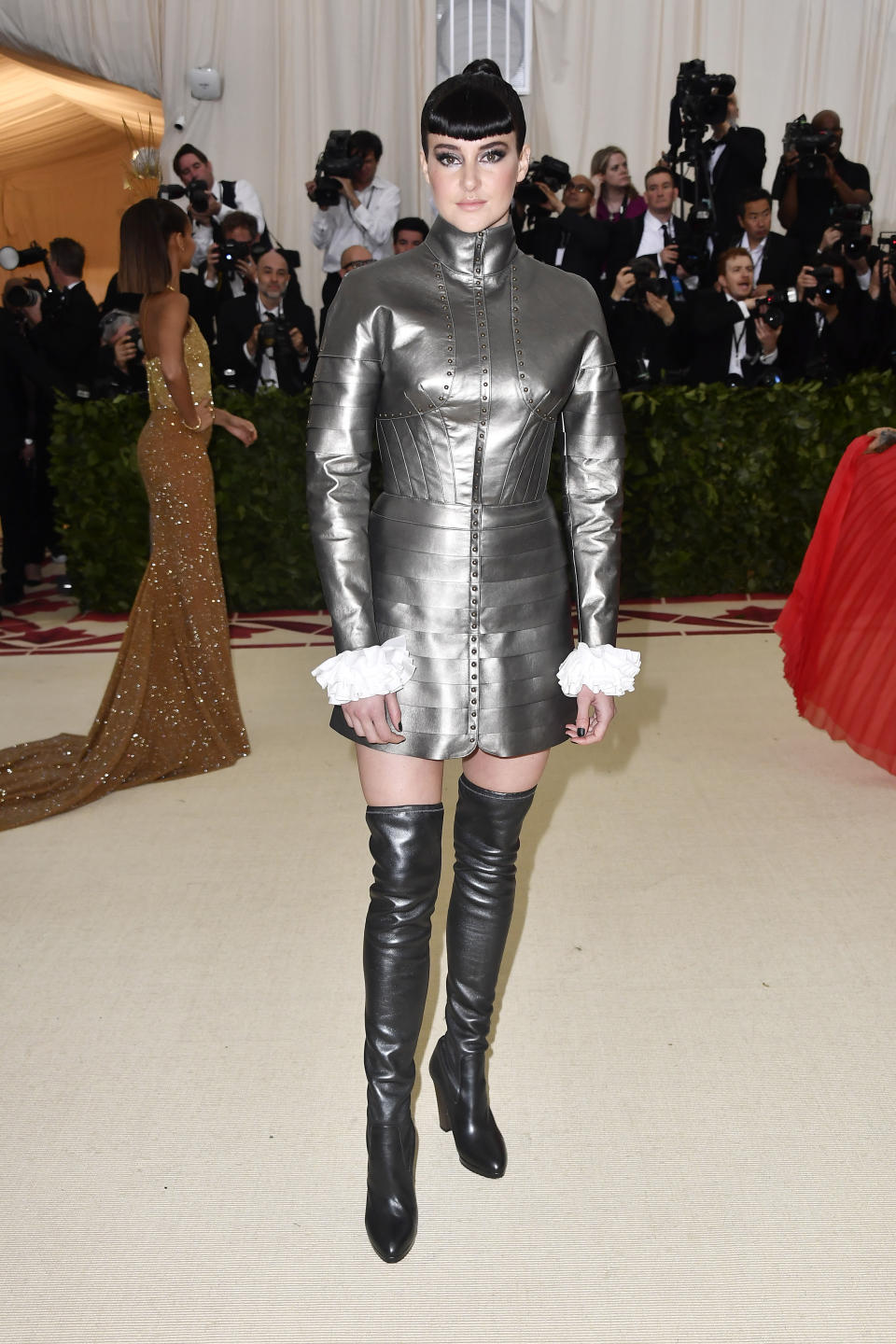 weirdest met gala - shailene woodley