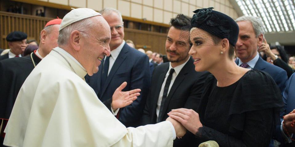 Photo credit: VATICAN MEDIA FOTO/HANDOUT/EPA-EFE/REX/Shutterstock