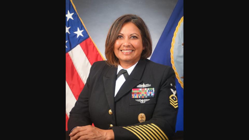 U.S. 6th Fleet Command Master Chief Medea Dudley said the full impact of a law banning Navy women from serving aboard combatant ships was not immediately apparent to her as a young sailor in 1993, but her mentors imparted on her the significance of the milestone. (Navy)