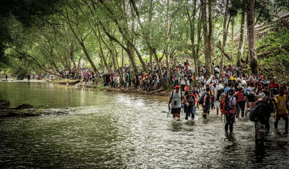 Presidente de Panamá propone cerrar frontera en el Darién. Foto: Médicos Sin Fronteras/Juan Carlos Tomasi.