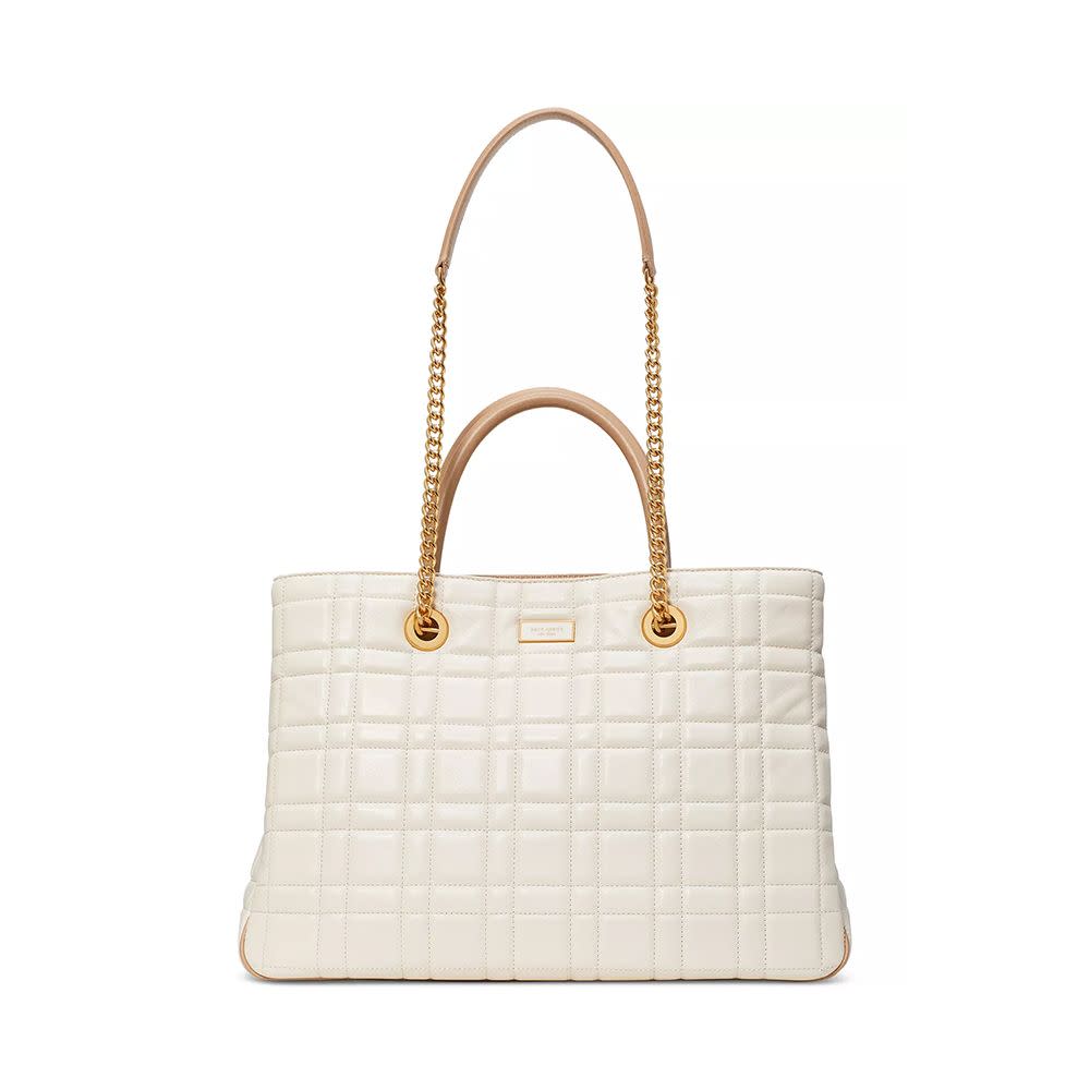 <p><a href="https://go.redirectingat.com?id=74968X1596630&url=https%3A%2F%2Fwww.katespade.com%2Fproducts%2Fevelyn-quilted-medium-convertible-shopper-bag%2FK9932.html&sref=https%3A%2F%2Fwww.elle.com%2Ffashion%2Fshopping%2Fg44640132%2Fbest-quilted-tote-bags%2F" rel="nofollow noopener" target="_blank" data-ylk="slk:Shop Now;elm:context_link;itc:0;sec:content-canvas" class="link rapid-noclick-resp">Shop Now</a></p><p>Evelyn Quilted Medium Convertible Shopper Bag</p><p>$498.00</p><p>katespade.com</p><span class="copyright">Courtesy</span>
