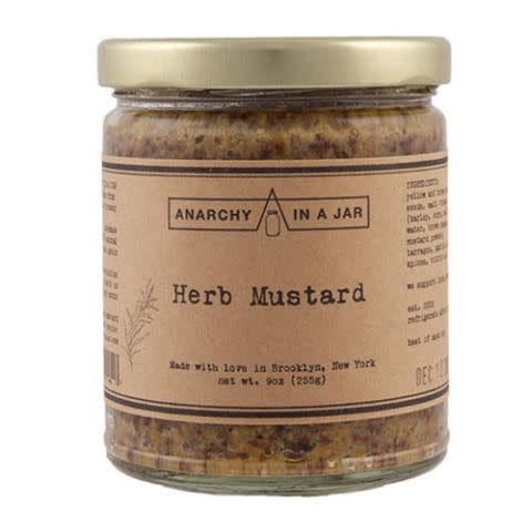 Anarchy In A Jar Herb Mustard