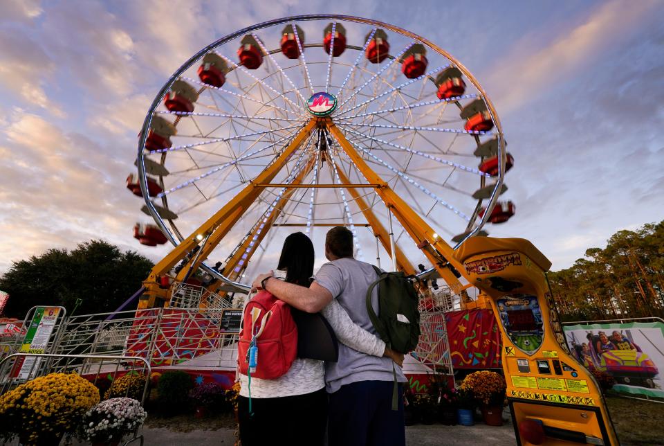 The Volusia County Fair opens in DeLand, Thursday, Nov. 2, 2023.