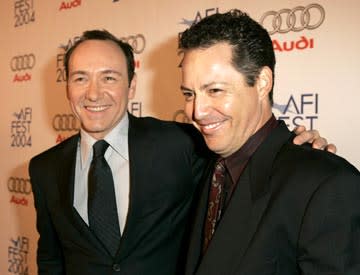 Kevin Spacey with Dodd Darin, Bobby's son, at the 2004 AFI Film Fesitval premiere of Lions Gate Films' Beyond the Sea