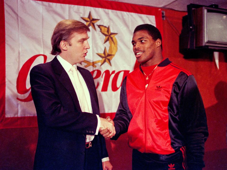 Trump Herschel Walker football