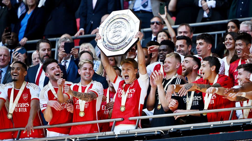 This resurgent Arsenal team is looking to win major trophies this season. - Mike Hewitt/Getty Images
