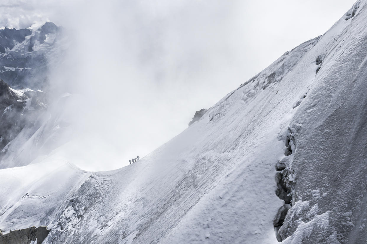 Les avalanches font environ 500 victimes par an dans le monde (crédit : getty image)