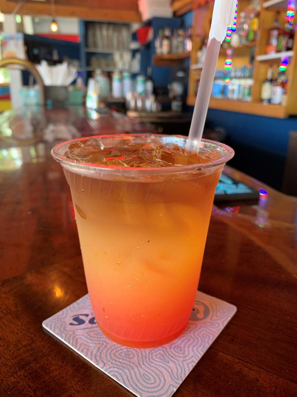 Hurricane Hiram cocktails at the Sandbar at Capt. Hiram’s Resort in Sebastian come in Category 3, 4 and 5 strength.