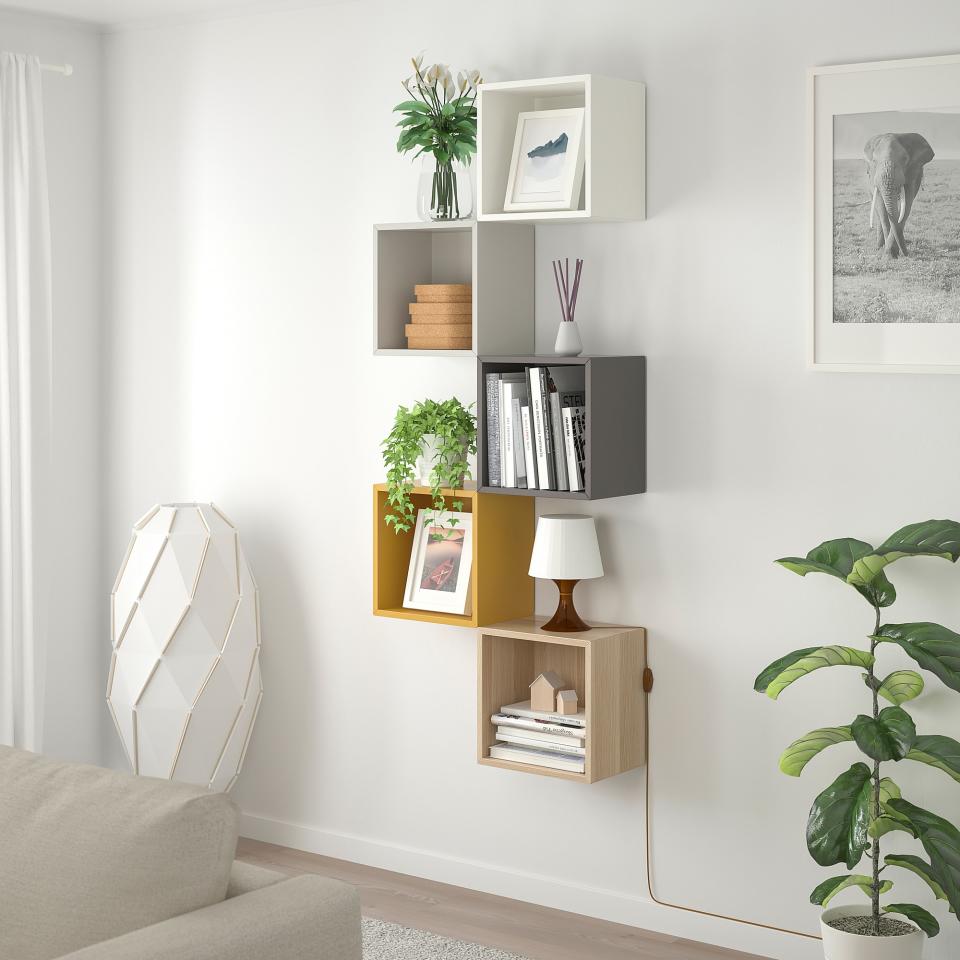 7) Eket Wall-Mounted Storage