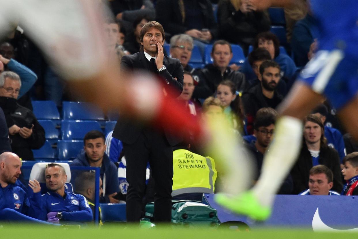 Blue print | Conte to continue rotating in the League Cup: AFP/Getty Images