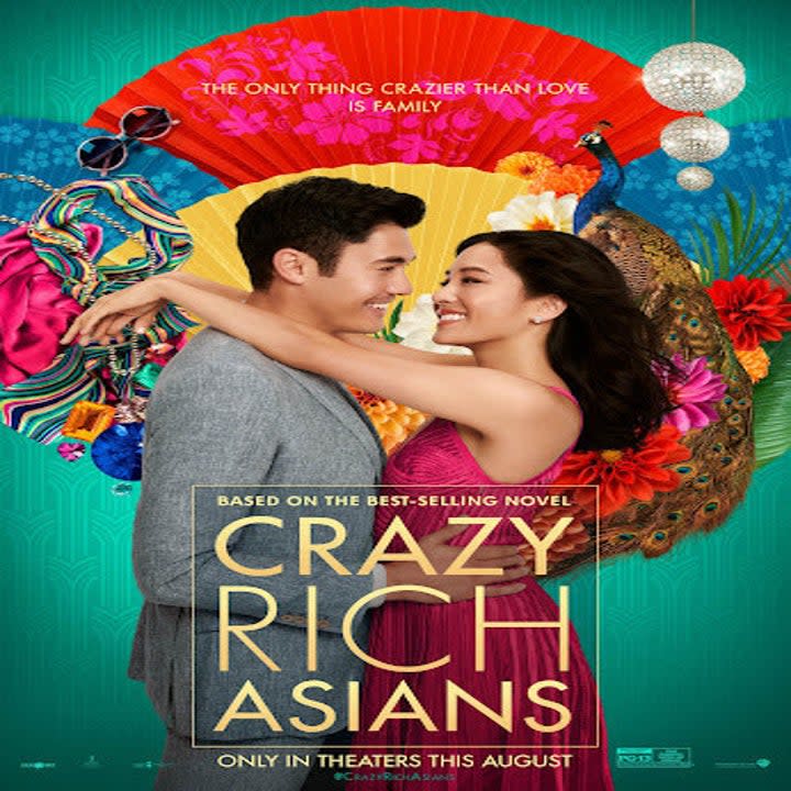 Crazy Rich Asians (2018) movie poster.