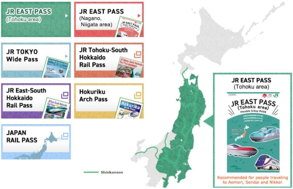 JR East Pass (Tohoku)