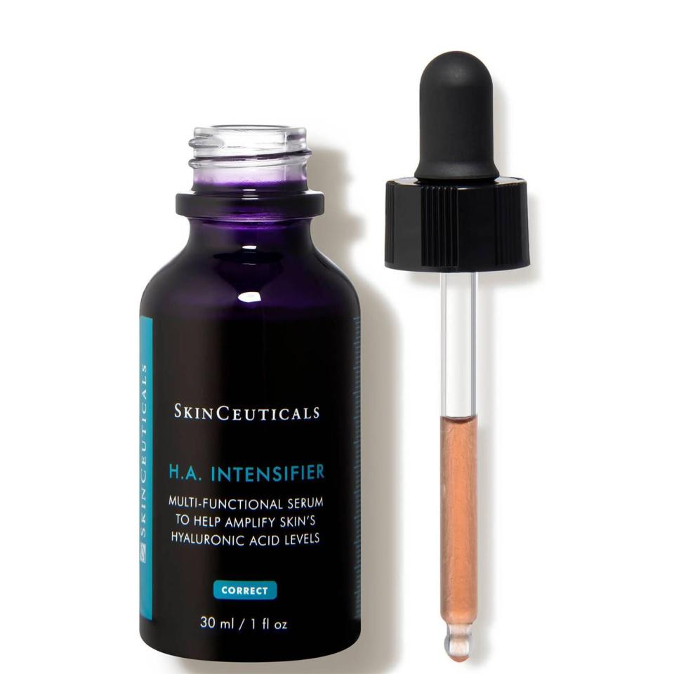 <p><a href="https://go.redirectingat.com?id=74968X1596630&url=https%3A%2F%2Fwww.dermstore.com%2Fskinceuticals-hyaluronic-acid-intensifier-hydrating-serum-30ml%2F11395385.html&sref=https%3A%2F%2Fwww.harpersbazaar.com%2Fbeauty%2Fskin-care%2Fa25573129%2Fhyaluronic-acid-for-skin-benefits-uses%2F" rel="nofollow noopener" target="_blank" data-ylk="slk:Shop Now;elm:context_link;itc:0;sec:content-canvas" class="link ">Shop Now</a></p><p>Hyaluronic Acid Intensifier</p><p>dermstore.com</p><p>$110.00</p><span class="copyright">Dermstore</span>