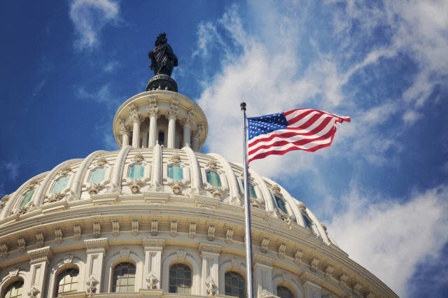 USA, Columbia, Washington DC, Capitol Building