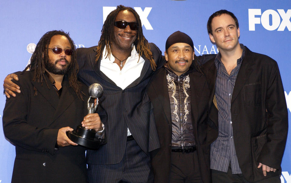 Members of The Dave Matthews Band were honored at the NAACP Image Awards in 2004 for their efforts to utilize their profession to promote diversity and community involvement.