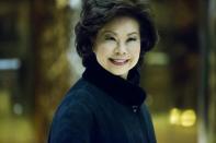 US media reported that Donald Trump had selected Elaine Chao, the Taiwan-born former labor secretary, as transportation secretary