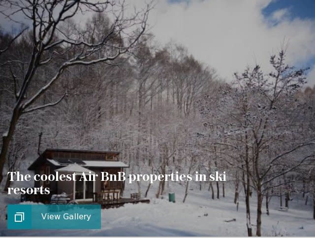 The coolest Airbnb properties in ski resorts