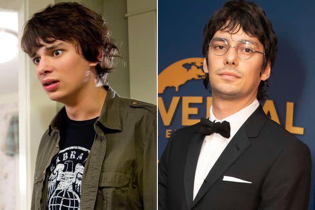 <p>Diyah Pera/Twentieth Century Fox Film Corporation/Courtesy Everett Collection; Benjamin Shmikler/ABImages via AP Images</p> Devon Bostick in 2011's Diary of a Wimpy Kid and in 2024