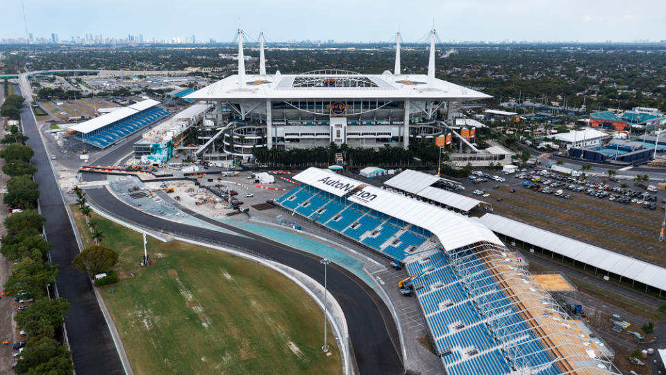 The Miami International Autodrome.