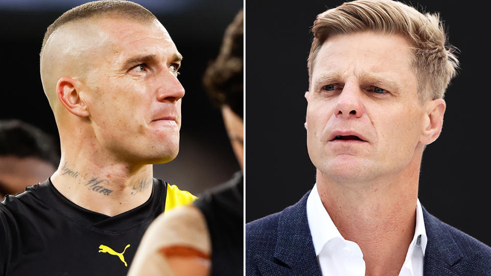 Nick Riewoldt and Dustin Martin.