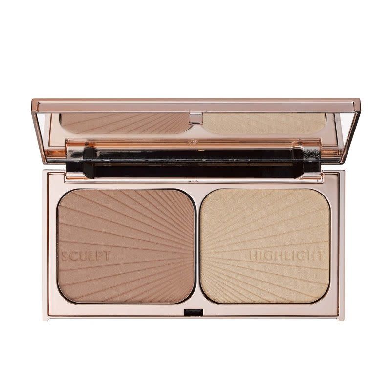 <p><a class="link " href="https://go.redirectingat.com?id=127X1599956&url=https%3A%2F%2Fwww.feelunique.com%2Fp%2FCharlotte-Tilbury-Filmstar-Bronze-and-Glow-16g&sref=https%3A%2F%2Fwww.elle.com%2Fuk%2Fbeauty%2Fmake-up%2Fg31850%2Fbest-contour-kit-palette%2F" rel="nofollow noopener" target="_blank" data-ylk="slk:SHOP NOW;elm:context_link;itc:0;sec:content-canvas">SHOP NOW</a><br></p><p>The bronzer in Charlotte Tilbury's Instagram-famous compact deposits a gorgeous post-holiday warmth and has the ability to uncover hidden cheekbones in a flick of the wrist. It also boasts a highlighter that looks fantastic in pictures, so, er, excuse us while we take another selfie...</p>