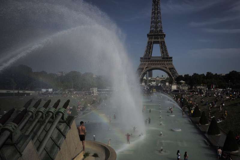 2019年6月，初夏的熱浪在法國創下攝氏45.1度高溫紀錄。