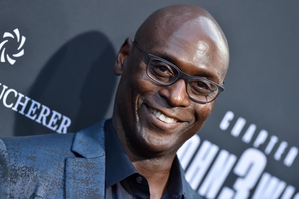 Lance Reddick attends a special screening of Lionsgate's 