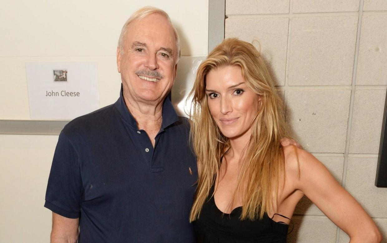 John Cleese and his daughter Camilla - Getty Images