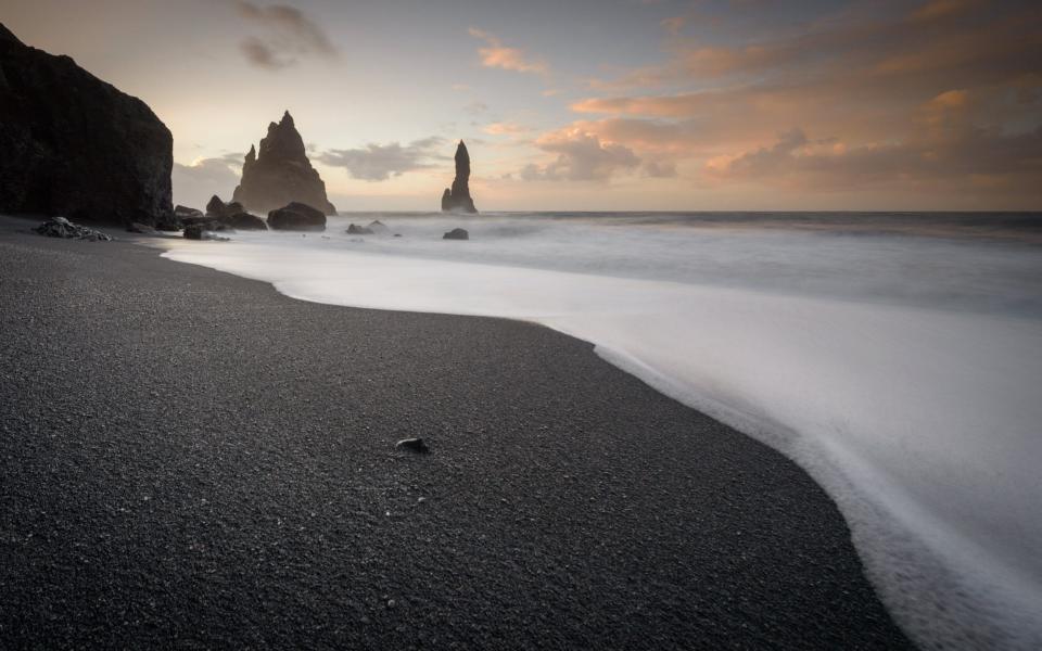 Reynisfjara black-sand beach, Iceland - Getty