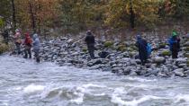 North Shore anglers warned about river hazards after heavy rainfall