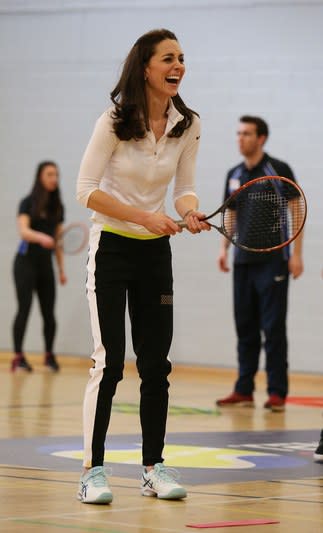 Kate Middleton in workout clothes