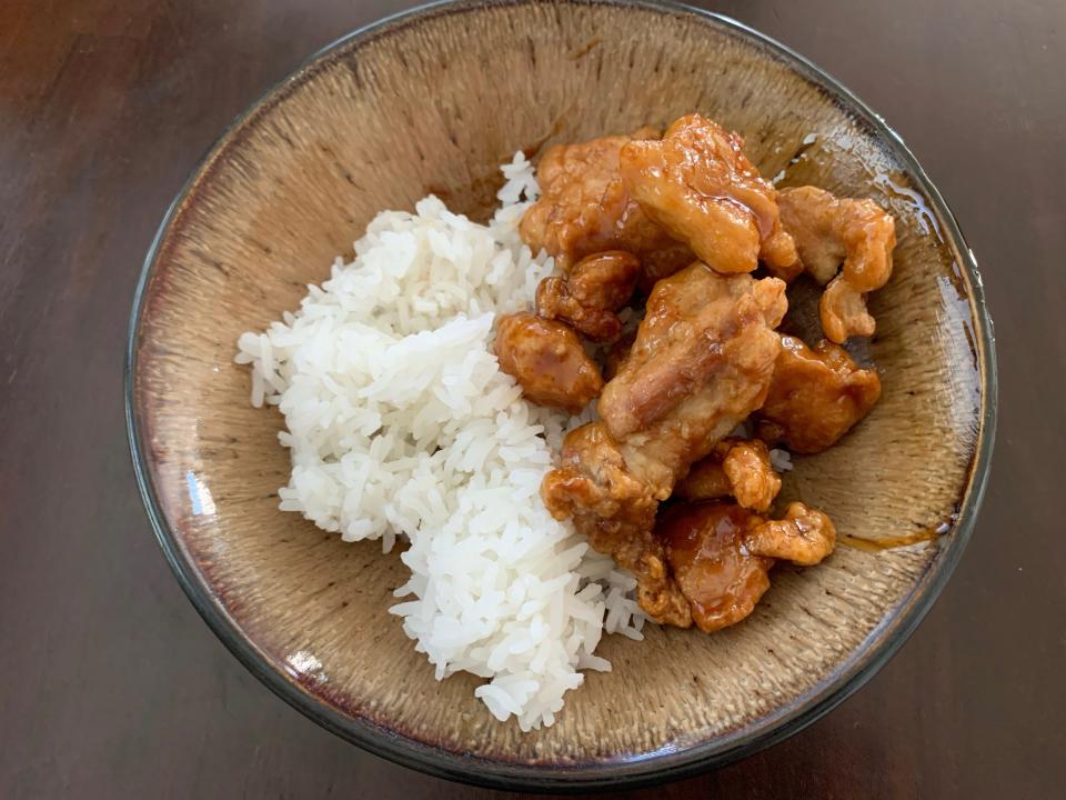 trader joe's orange chicken