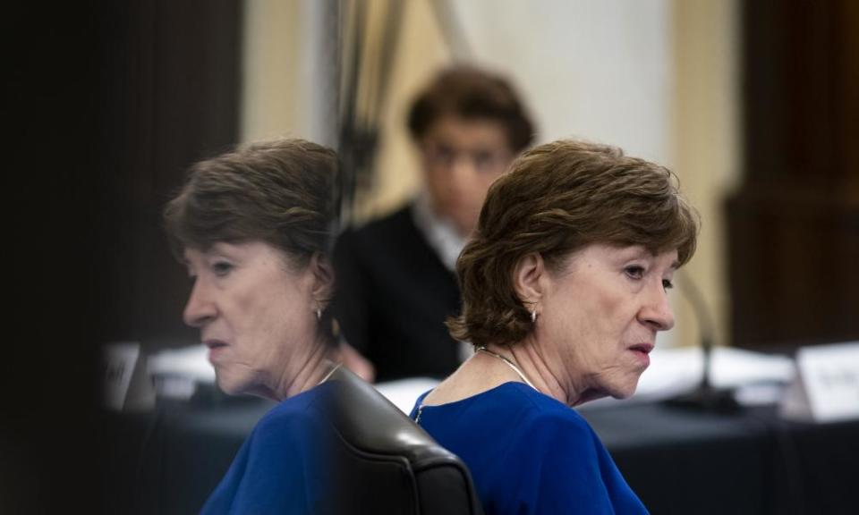 Senator Susan Collins has said she will not campaign against Joe Biden.