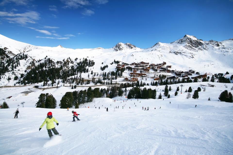 La Plagne is linked by cable car to Les Arcs (Getty Images)