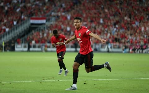 Mason Greenwood has impressed for United on their tour of the US - Credit: Getty Images