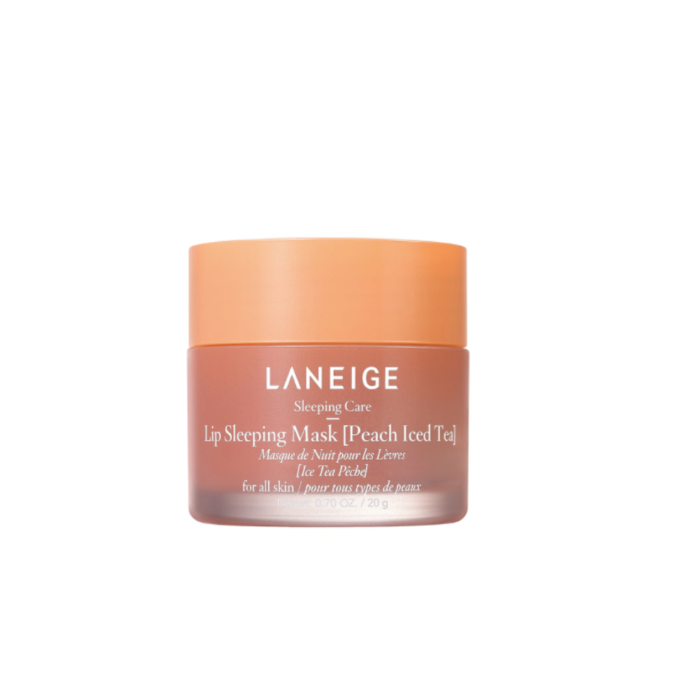 LANEIGE Limited Edition Peach Iced Tea Lip Sleeping Mask