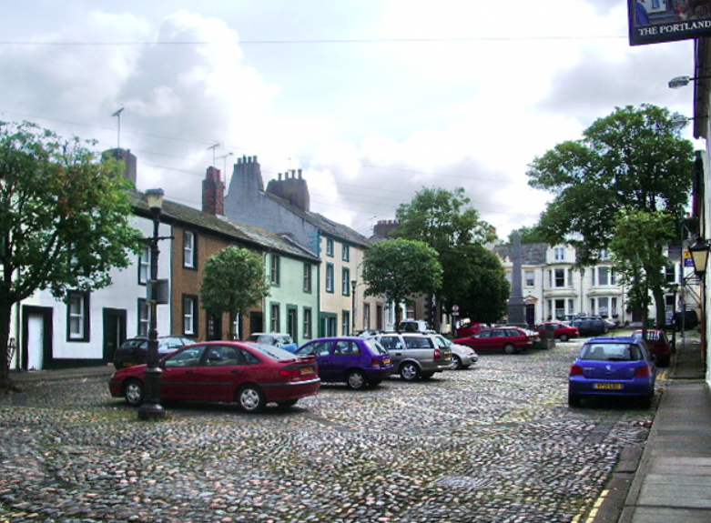 Tories will reportedly need to target traditional Labour voters from regional towns such as Workington to win a majority (Geograph)