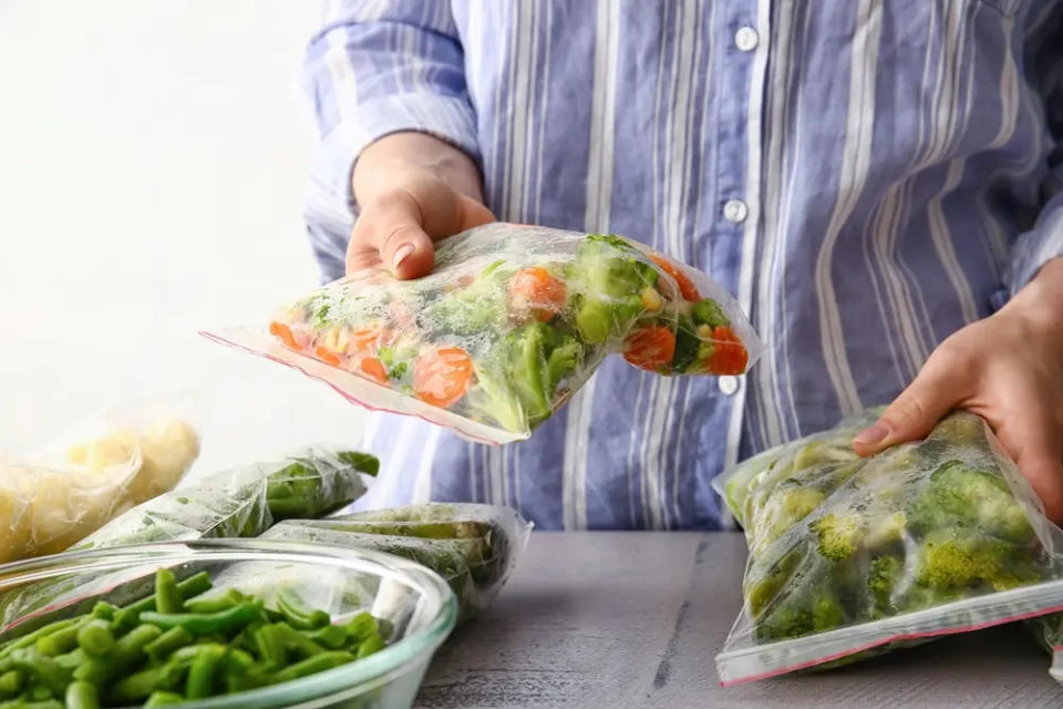 Siempre puedes congelar las verduras para que duren más tiempo