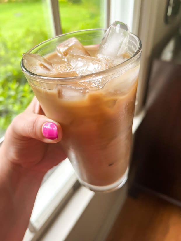 Glass of coconut cold brew<p>Courtesy of Jessica Wrubel</p>