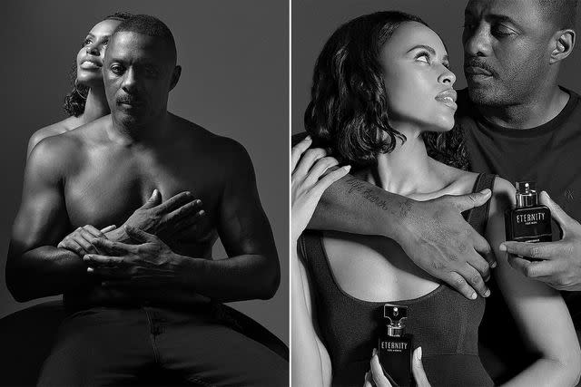 <p>Mert Alas for Calvin Klein Fragrances</p> Idris and Sabrina Elba for Calvin Klein