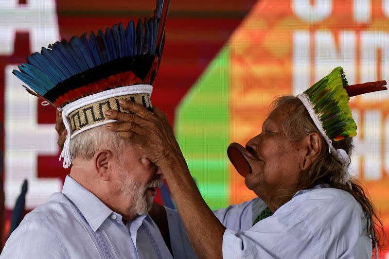 Brazil's Lula resumes creation of Indigenous reservations halted by Bolsonaro