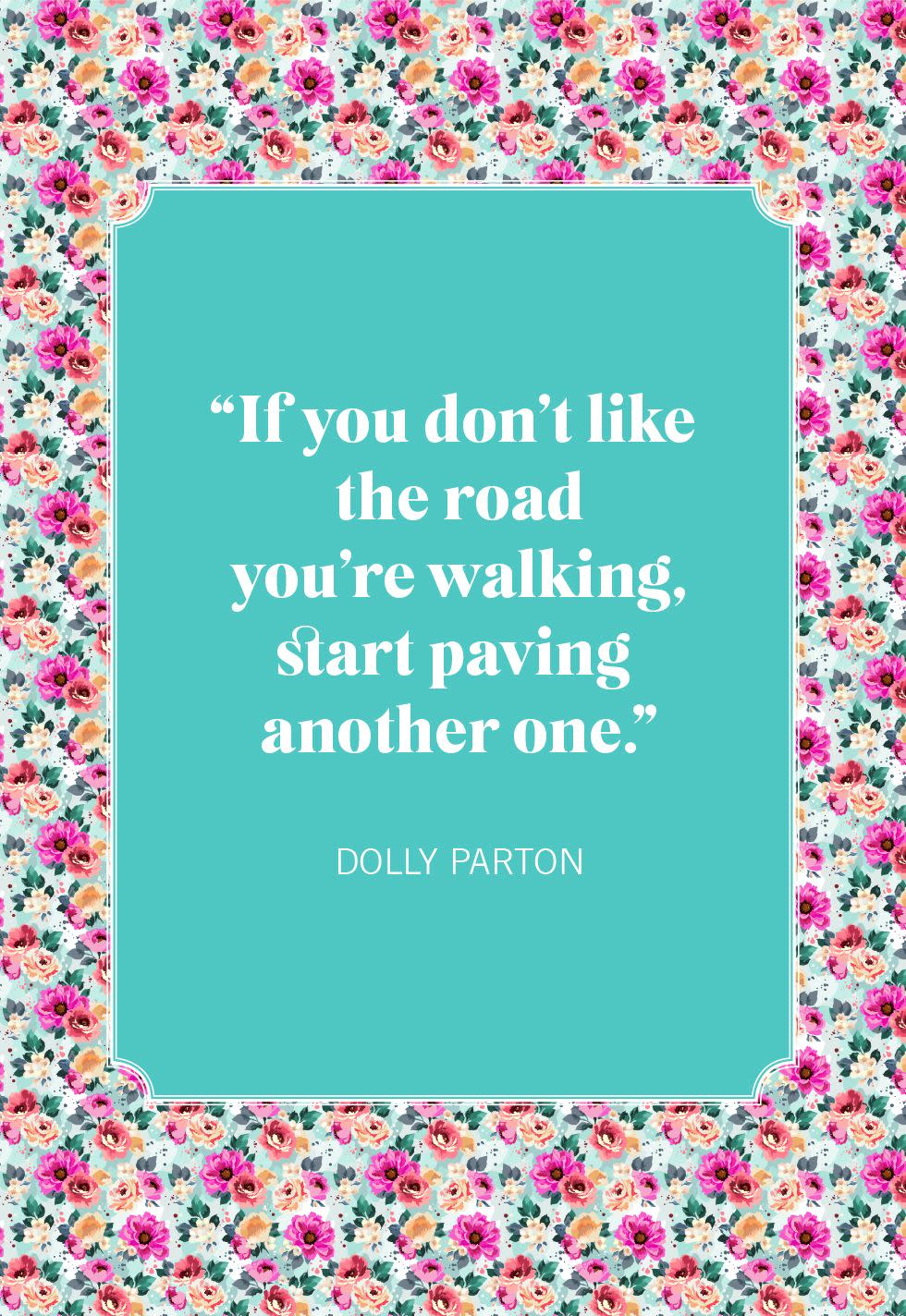 short inspirational quotes dolly parton