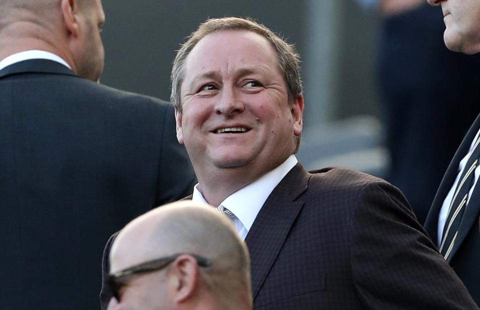 Sports Direct founder Mike Ashley is reportedly planning to step down as chief executive of his Frasers Group retail empire (Owen Humphreys/PA) (PA Wire)