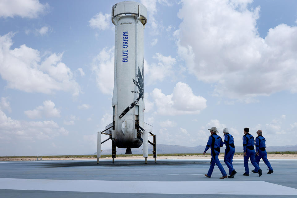 Blue Origin Makes Its Maiden Passenger Flight