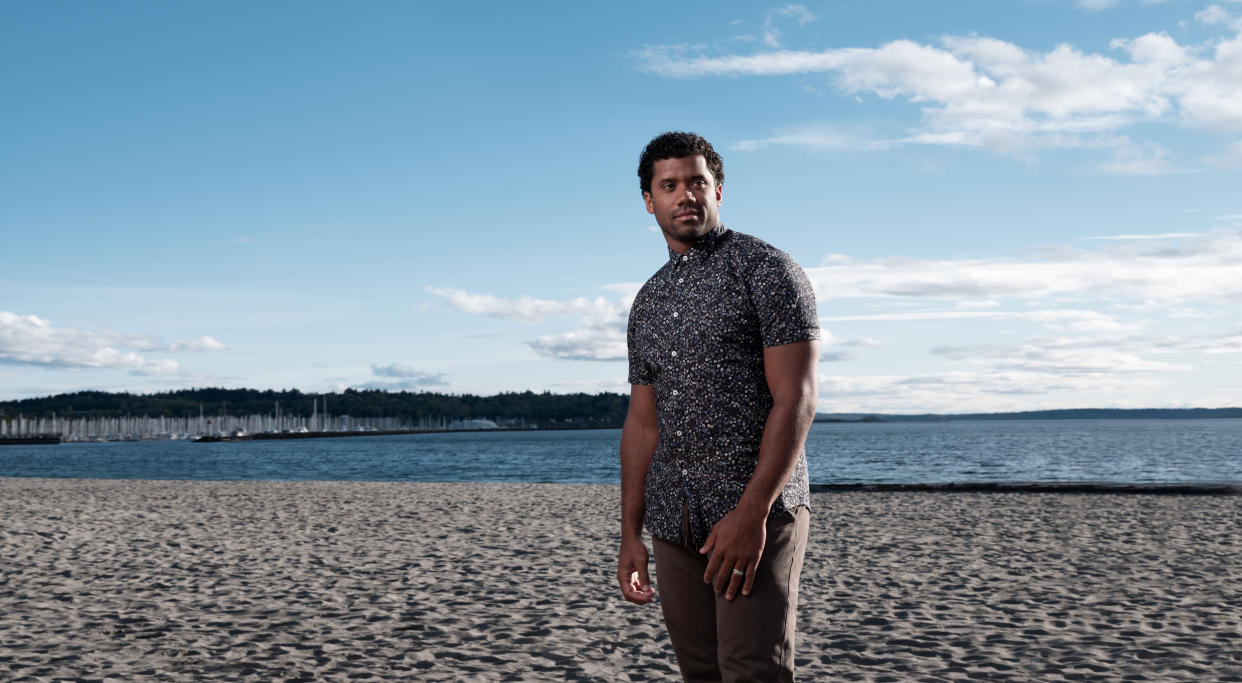 Russell Wilson's Good Man Brand available on Amazon Fashion (Photo: Amazon)