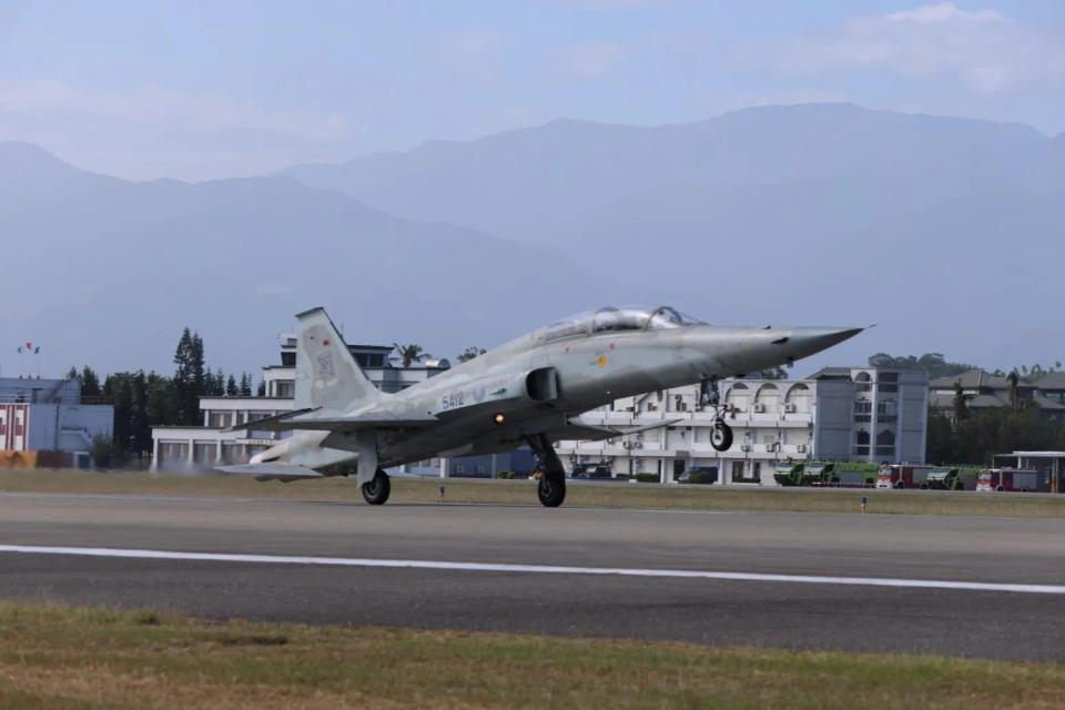 F-5E戰機（圖／李俊毅攝）