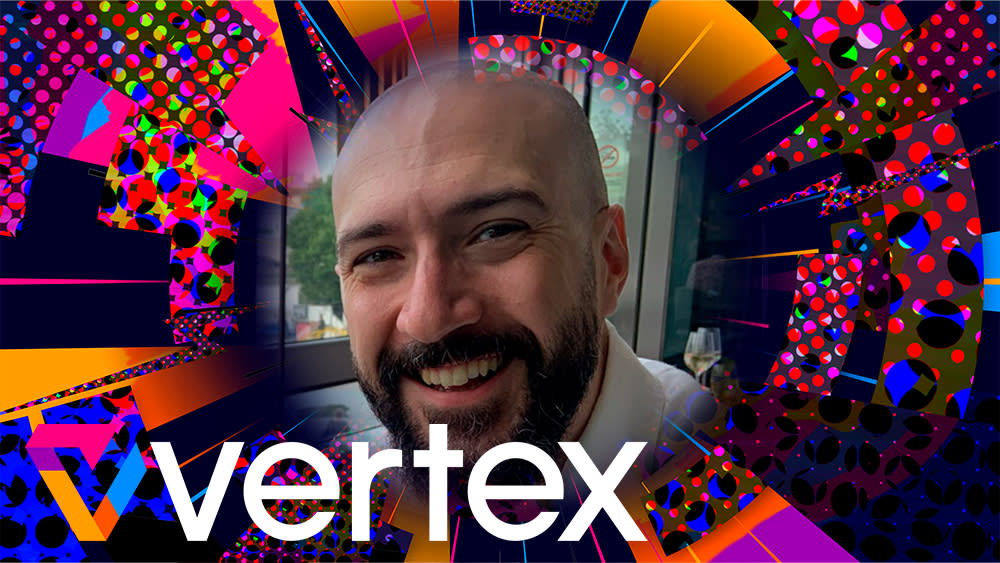  Vertex 2024 speaker Andy Hammond. 